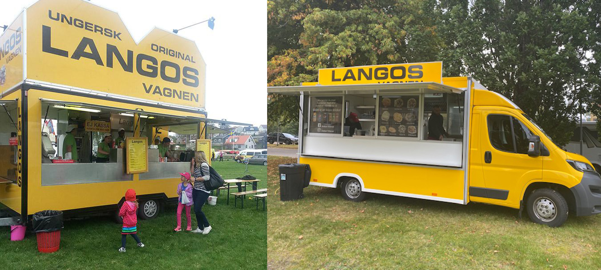 Food Truck - LANGOS VAGNEN I KALMAR AB / PIZZA / VILDSVINSKEBAB